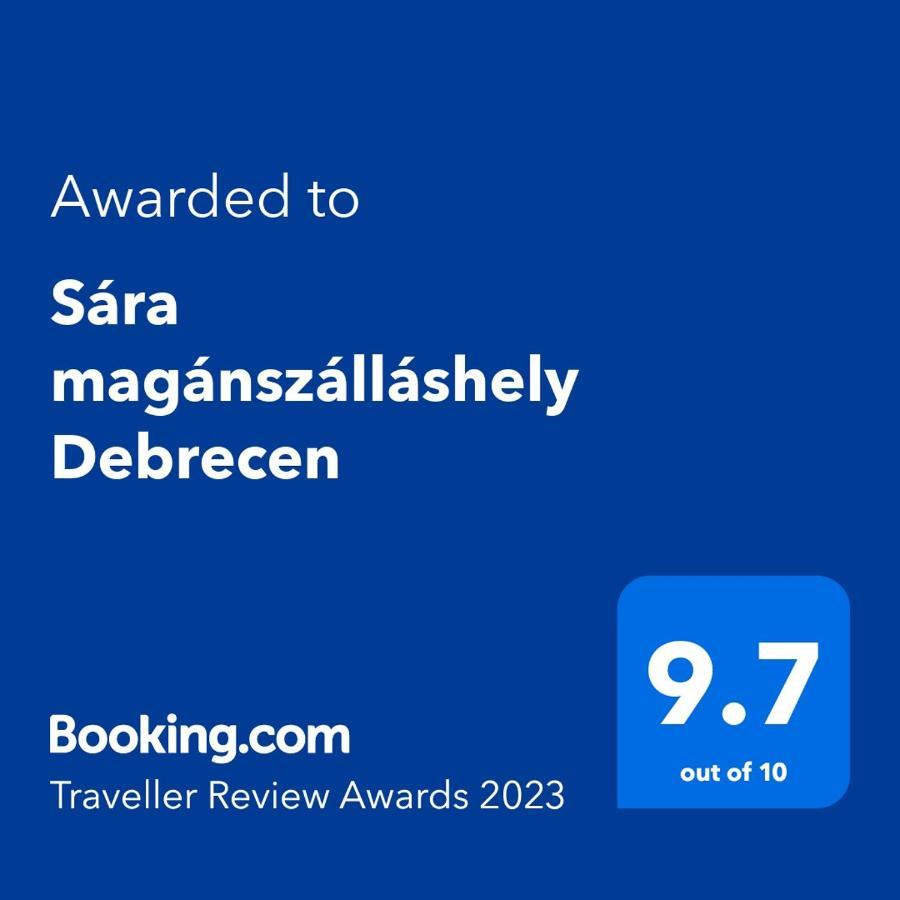 Sara Maganszallashely Debrecen Exterior photo
